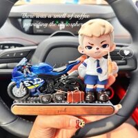 Rayan Boy Youthful Time Blind Box Kem Keo Dán Xe Tạm Thời Đỗ Xe Di Chuyển Biển Số Trang Trí Vật Trang Trí HY