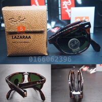 Rayban Ray (2020) kính mát du lịch lớp G15 có thể gập lại, kính mắt tiên tiến nguyên bản