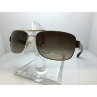 Rayban Rb 3522 001/13 Ray Ban Rb3522 64Mm Vàng/Nâu Gradient Ống Kính