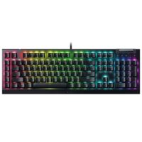 Razer BlackWidow V4 X Gaming Mechanical Keyboard – Black, Full Size Wired, Chroma RGB, Razer Switch