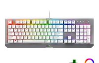 Razer Blackwidow X Chroma Keyboard – Mercury White – Green Switch