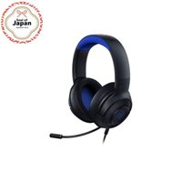 Razer Kraken X Gaming Headset Black & Blue Console 3.5mm Lightweight PS4 PC Switch Smartphone [Japan Authorized Dealer Warranty] RZ04-02890200-R3M1