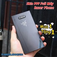 Razer Phone | Miếng dán bảo vệ PPF Full viền, chống bám vân tay (Tặng 1 miếng dự phòng và bộ dán).