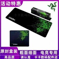 Razer Razer Razer Mouse Pad Lớn Dày Overlock Dệt Bề Mặt Dày Chơi Game Chống Bụi Bẩn Thảm Để Bàn