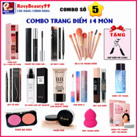 RB2- Bộ trang điểm Lameila 14 món Kem BB, Phấn phủ, Phấn mắt, Mascara, Chì kẻ mày, Bút dạ kẻ mắt, Son kem,.....