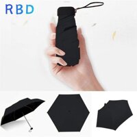 Rbd Mini Dù Chống Nắng Thời Trang Phủ Dù Chống Tia UV Chống Thấm Nước Di Động 5 Gấp Ô Chống Nắng