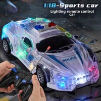 Rc 1: 18 Đèn Mát Điều Khiển Từ Xa Xe Cảnh Sát Xe Ô Tô Mô Hình Đèn Điện Điều Khiển Từ Xa Đồ Chơi Ô Tô