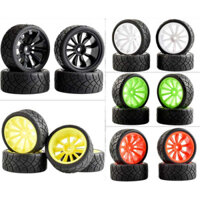 Rc 601-6090 Lốp xe & Bánh xe chèn miếng bọt biển 4 chiếc cho 1: 10 HSP HPI SAKURA D3 Kyosho FW06 General