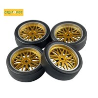Rc Drift Tire Wheel Lốp RC Drift Tire Plastic 32mm cho LDRC AE86 1 '18 Nâng cấp Phụ kiện bộ phận