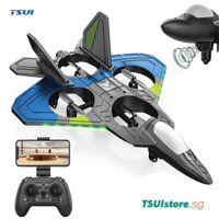 Rc Máy Bay Chiến Đấu Điều Khiển Từ Xa Có camera hd 2.4g 4ch 6 Trục Quay 360 Độ° Máy Bay Điều Khiển Từ Xa rc glider