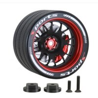 Rc Tay Cầm Kim Loại Điều Khiển Từ Xa Cho Sanwa / mt5 / m12 / m17 Futaba 4px / 7px / 10px Flysky Nb4 Ko Ex Next Wfly X9 Vô Lăng