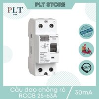 RCCB Cầu dao chống rò 2P1E 25A -> 63A Panasonic BBDR22530HV , BBDR232300HV , BBDR24030HV , BBDR26330HV