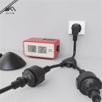 Rctlb  Cáp Nối Dài Nguồn AC Nam Cắm Vào Ổ Cắm Nữ 2 Ổ Cắm Adapter Dây Nối Dài Điện Châu Âu IP20 Cho Máy Tính PC Tại Nhà Bán