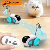 Rctlb  Đồ chơi cho mèo, Xe điều khiển từ xa thông minh, Teaser cho mèo điện, Xe thú cưng tự giải trí, Đồ dùng cho mèo, Đồ chơi cho mèo tự động đang được bán