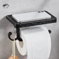 Rctlb  Giá đỡ giấy vệ sinh Kệ điện thoại treo tường Phòng tắm cổ điển Hộp đựng khăn giấy cuộn cổ điển Phụ kiện phòng tắm đang giảm giá
