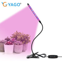 RCYAGO Tanaman Pertumbuhan Klip Lampu Indoor LED Phyto Lampu Spektrum Penuh USB Soket Kawat Kontrol Budidaya Tanaman Bibit Bunga