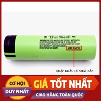 (RẺ-CHẤT) Pin sạc 3.7v 18650 3400mAh Panasonic Cho Box Sạc Dự Phòng, Đèn Pin - 1 viên