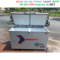 Rẻ chính hãng Thanh lý tủ đông Sanaky inverter VH-4099A3 305 Lít