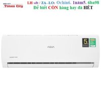 Rẻ Điều hòa Aqua Inverter 9000BTU AQA-K/CRV10TH Mới 2021- Mới Chính Hãng