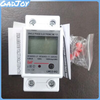 🔥Rẻ🔥 Đồng hồ đo công suất điện 220V có nút RESET độ chính xác cao màn hình hiển thị LCD P U I Kwh bộ công tơ điện tử