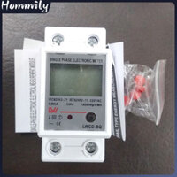 🔥Rẻ🔥 Đồng hồ đo công suất điện 220V có nút RESET độ chính xác cao màn hình hiển thị LCD P U I Kwh bộ công tơ điện tử