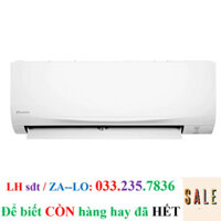 RẺ FTF25XAV1V - MIỄN PHÍ CÔNG LẮP ĐẶT - Điều Hòa Mono Daikin 1.0HP (1.0 Ngựa) FTF25XAV1V (10-15 m²)