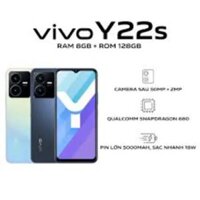 [RẺ HỦY DIỆT] [Chính Hãng] điện thoại VIV0 Y22s (Vivo Y.22s) ram 8G/256G 2sim Chính Hãng, màn hình to, Camera siêu đẹp, cấu hình khủng, Cày Game nặng siêu mượt mà - BN1