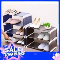 Re Kệ đựng giày dép 4 tầng chất liệu nhựa ABS và sắt cao cấp Hot