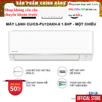Rẻ Máy lạnh/ Điều hòa Panasonic Inverter CU/CS-PU12AKH-8 - Công suất 1.5HP-Một chiều )
