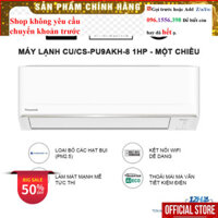 Rẻ Máy lạnh/ Điều hòa Panasonic Inverter CU/CS-PU9AKH-8 - Công suất 1HP -