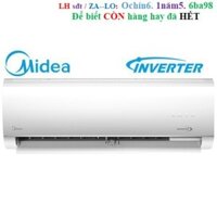 Rẻ Miễn phí công lắp đặt - Điều Hòa Midea MSMAIII-13CRDN1 Inverter 12000BTU Giá 6.790.000đ