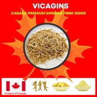 Rễ nhân sâm Canada Premium Ginseng Fibre 100gr