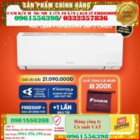 [Rẻ] [NHẬP MÃ DAIKIN102 - GIẢM 10%] [Miễn phí công lắp] Điều Hòa Daikin Inverter