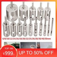 [RẺ NHẤT] Bộ 15 mũi khoan gạch men - mũi khoan kính 6-50mm [GIÁ TỐT]