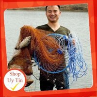 [RẺ NHẤT] Chài Bắt Cá ĐĨA THÁI LAN Bằng DÙ VÀ CƯỚC -  GIA CÔNG SIÊU BỀN (TẶNG DÂY 7M)