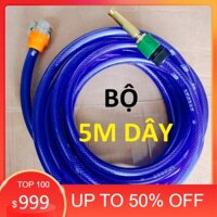 [RẺ NHẤT] Đầu vòi xịt tăng áp mini, 15m dây phun nước rửa xe, tưới cây tăng áp đa năng [GIÁ TỐT]