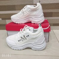 (Rẻ Nhất) Giày Thể Thao Nữ Đế Độn Cao Cá Tính