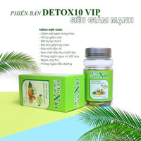 [Rẻ nhất HCM] Viên uống giảm cân Detox X10 VIP giảm cân an toàn, thải mỡ bụng ban đêm