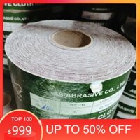 [RẺ NHẤT] Nhám vải cuộn cát 100 (cc100), khổ 100mm, ráp cuộn đánh bóng gỗ, kim loại, dùng đánh máy [GIÁ TỐT]