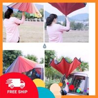 RẺ NHẤT RỒI Ô che mưa nắng, Dù che mưa nắng gấp ngược, thu nhỏ gọn gàng. Kiều dáng đẹp mắt