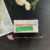 [RẺ NHẤT SÀN] Bao cao su sagami 0.02 hộp 12 cái