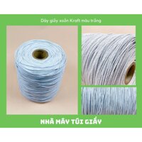 [RẺ NHẤT]  SET 2KG DÂY XOẮN GIẤY MÀU TRẮNG