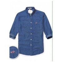 [RẺ NHẤT SHOPEE] Sơ Mi Jean Nam Dài Tay, Áo Sơ Mi Jean Nam Hollister Cao Cấp, Sơ Mi Nam, Áo Sơ Mi Nam