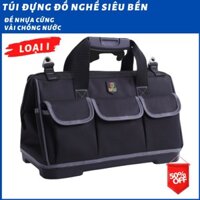 (RẺ NHẤT SHOPEE)TÚI ĐỰNG ĐỒ NGHỀ,GIỎ ĐỰNG ĐỒ NGHỀ CAO CẤP ĐẾ NHỰA CỨNG,CHỐNG NƯỚC SIÊU BỀN