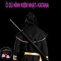 [RẺ NHẤT THỊ TRƯỜNG]  Ô dù che mưa katana cán giả kiếm nhật - 16 nan - 24 nan