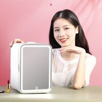 💥RẺ NHẤT THỊ TRƯỜNG💥Tủ lạnh mini mặt gương đựng mỹ phẩm dung tích 10 Lít 2021 (Lucie Store)