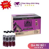 (Rẻ nhất TT) Thùng 24 chai nước tăng lực Sting nho Warrior Thái Lan thơm, ngon chuẩn vị - HSD 8 Tháng