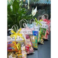 (Rẻ nhất) Túi đựng quà tặng, bánh kẹo. Combo 50, 100 túi KT: 25 x 30 cm
