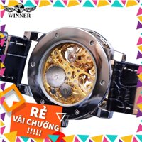 RẺ QUÁ TRỜI ĐỒNG HỒ CƠ NAM AUTOMATIC hàng hiệu WINNER DÂY DA thời thượng thiết kế trang điểm ĐẸP GIÁ RẺ RẺ QUÁ TRỜI