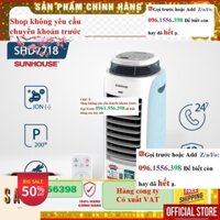 Rẻ   Quạt Điều Hòa Hơi Nước Sunhouse SHD7718 120W 13L , quạt hơi nước sunhouse 7718 - Hàng trưng bày